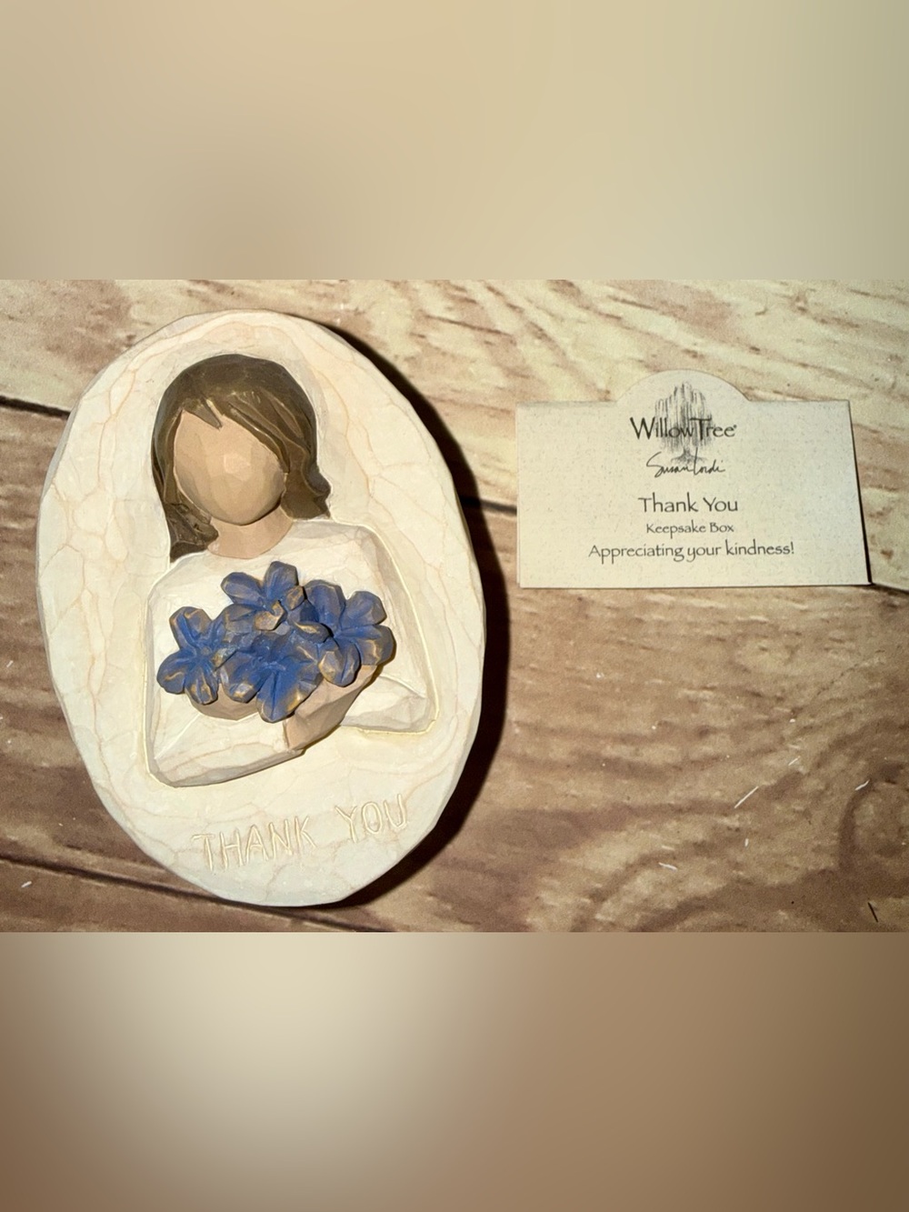 Willow Tree “Thank You”  Keepsake Box